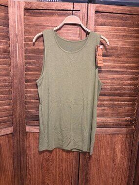 Men's Wayi Tank Green